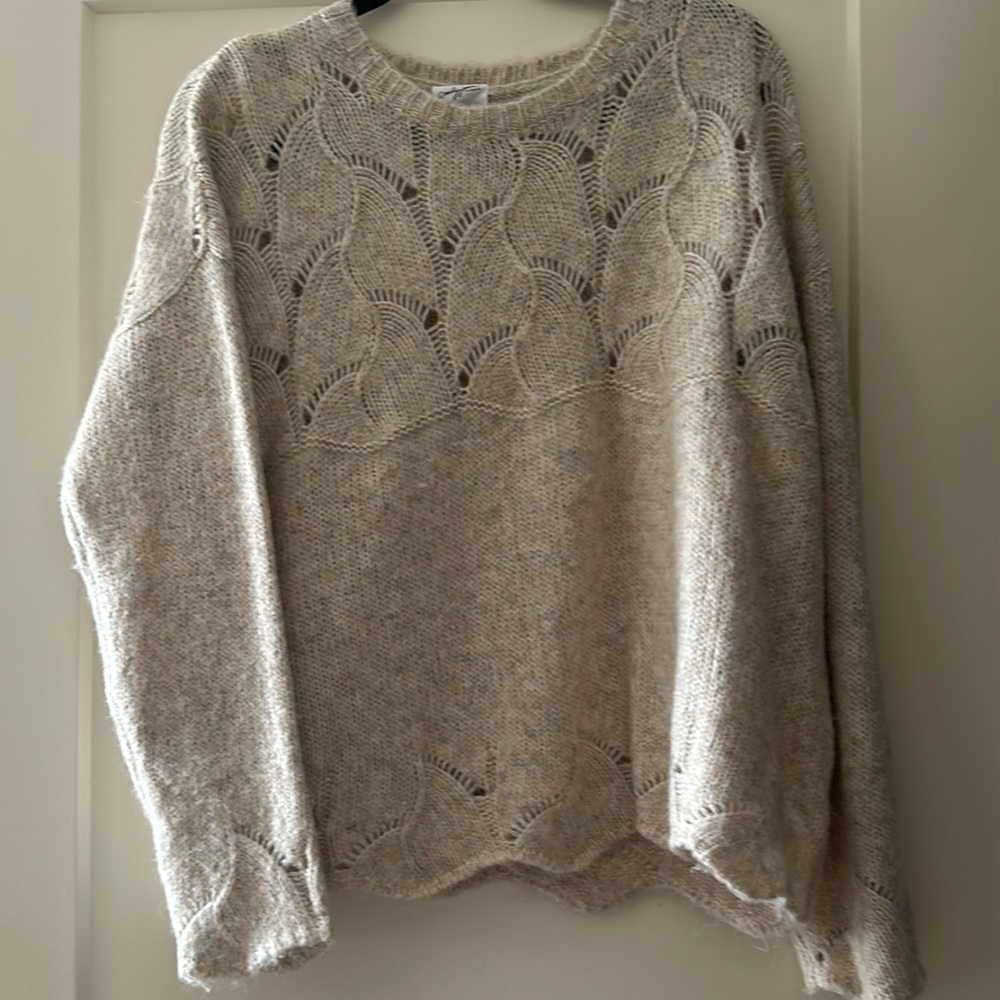 CJLA Katherine sweater - acrylic, polyester, nylon, wool blend